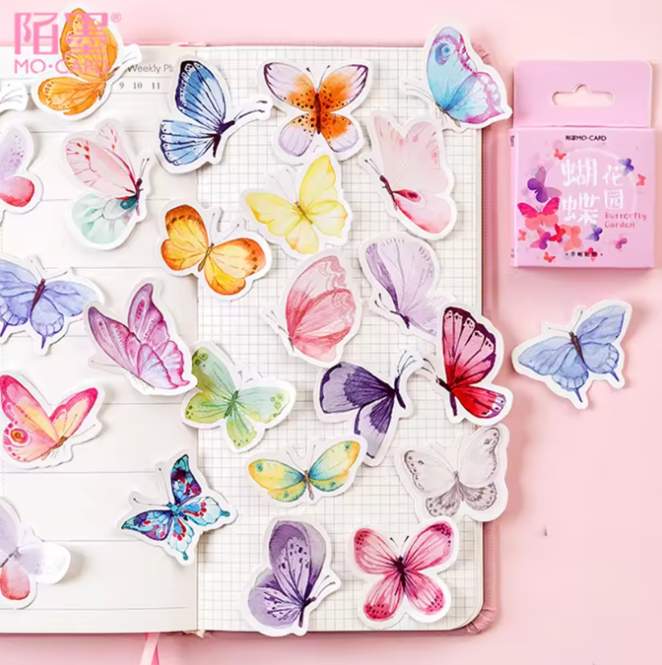 46 pcs/box Paper Stickers