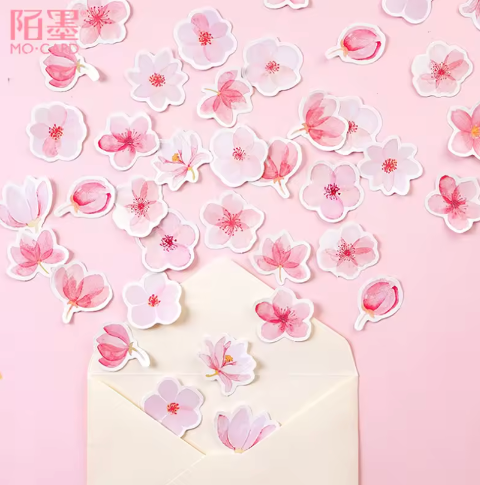 46 pcs/box Paper Stickers