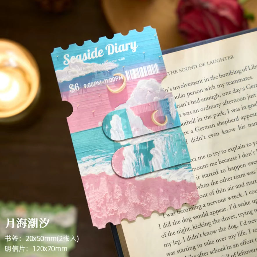 oil painting magnetic bookmark