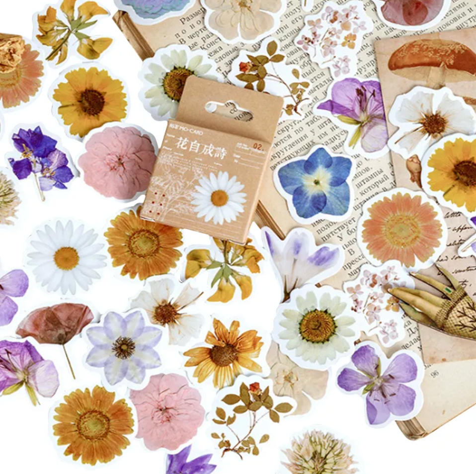 46 pcs/box Paper Stickers