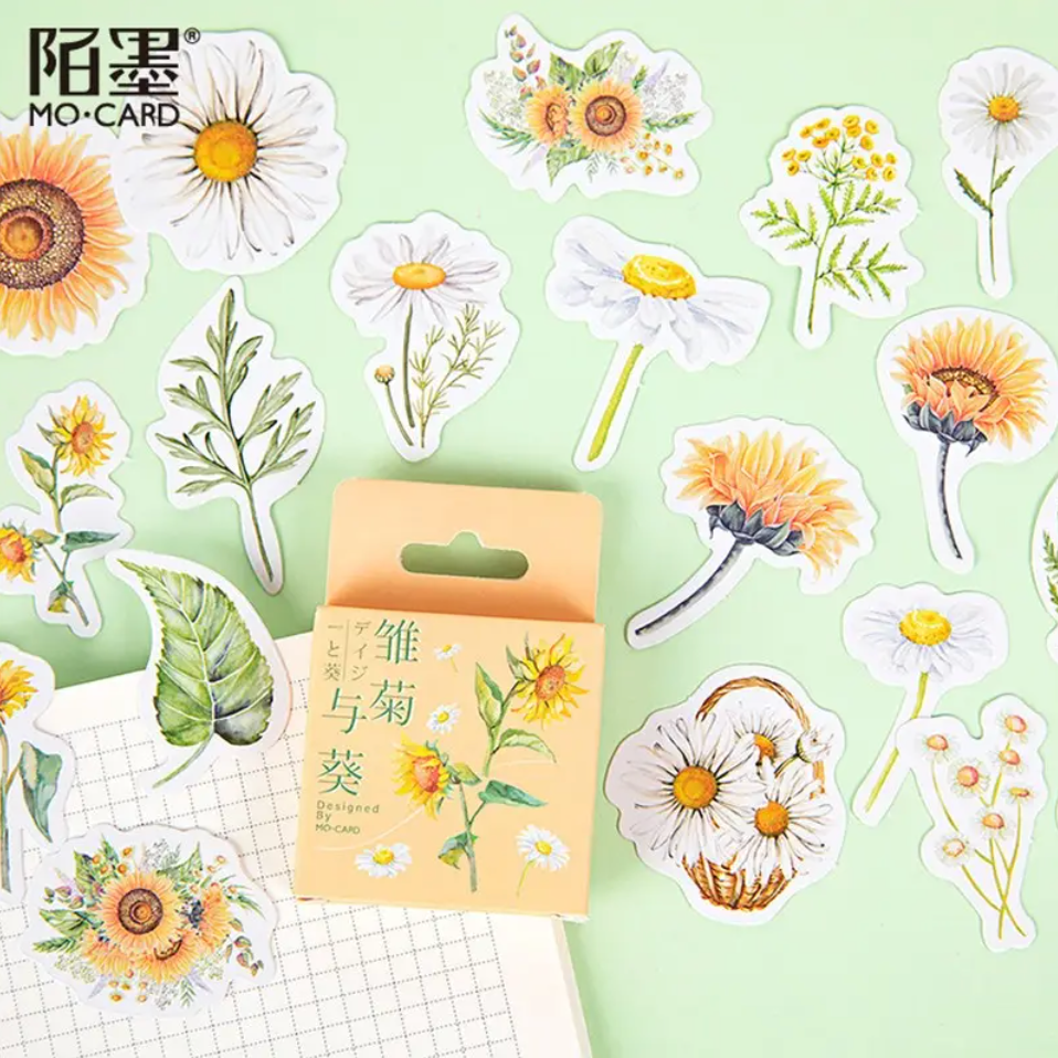 46 pcs/box Paper Stickers