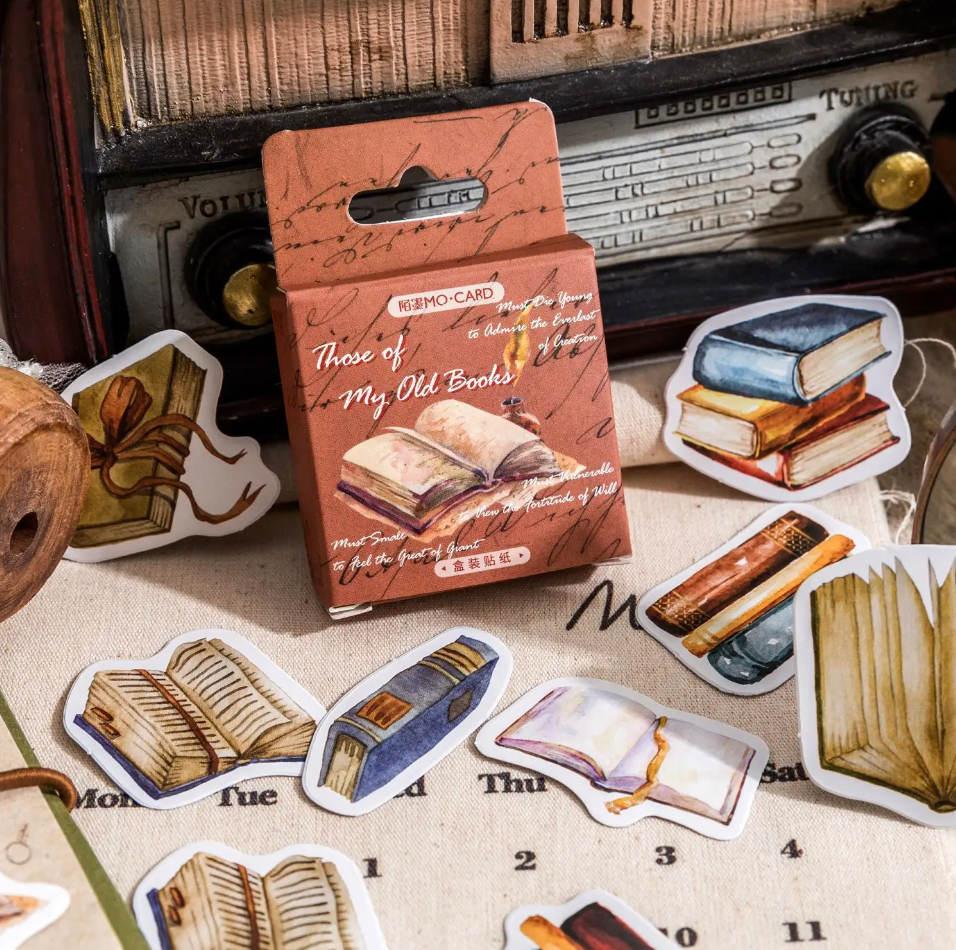 46 pcs/box Paper Stickers