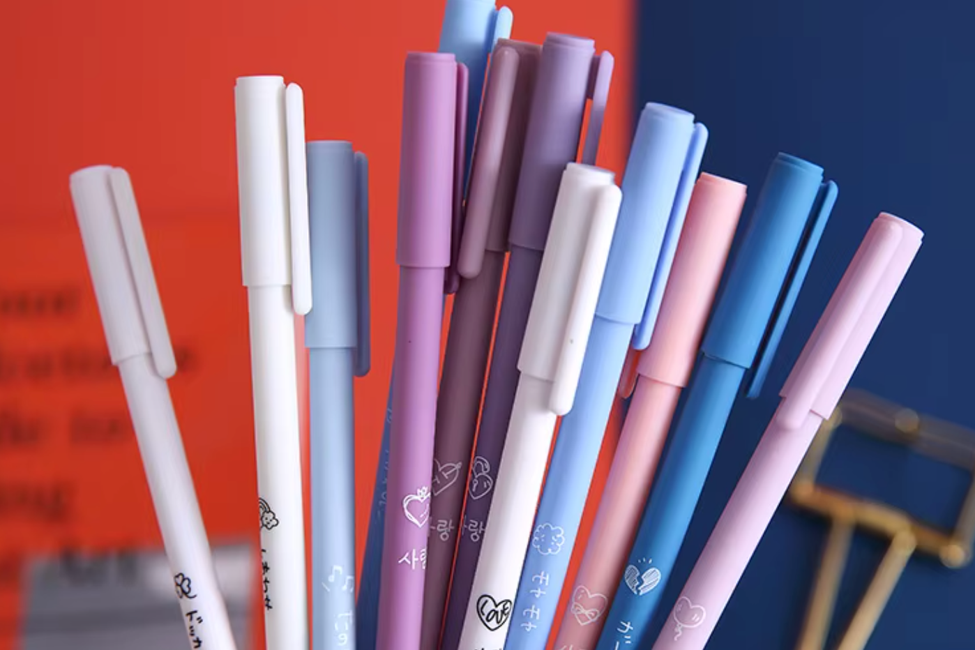 kawaii black Ink Gel Pen