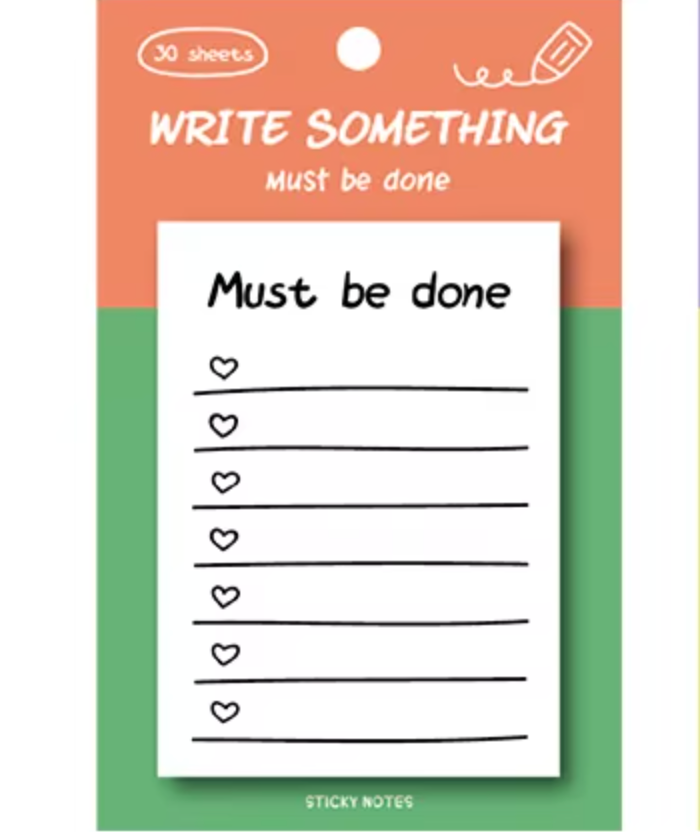 practical planning sticky notes