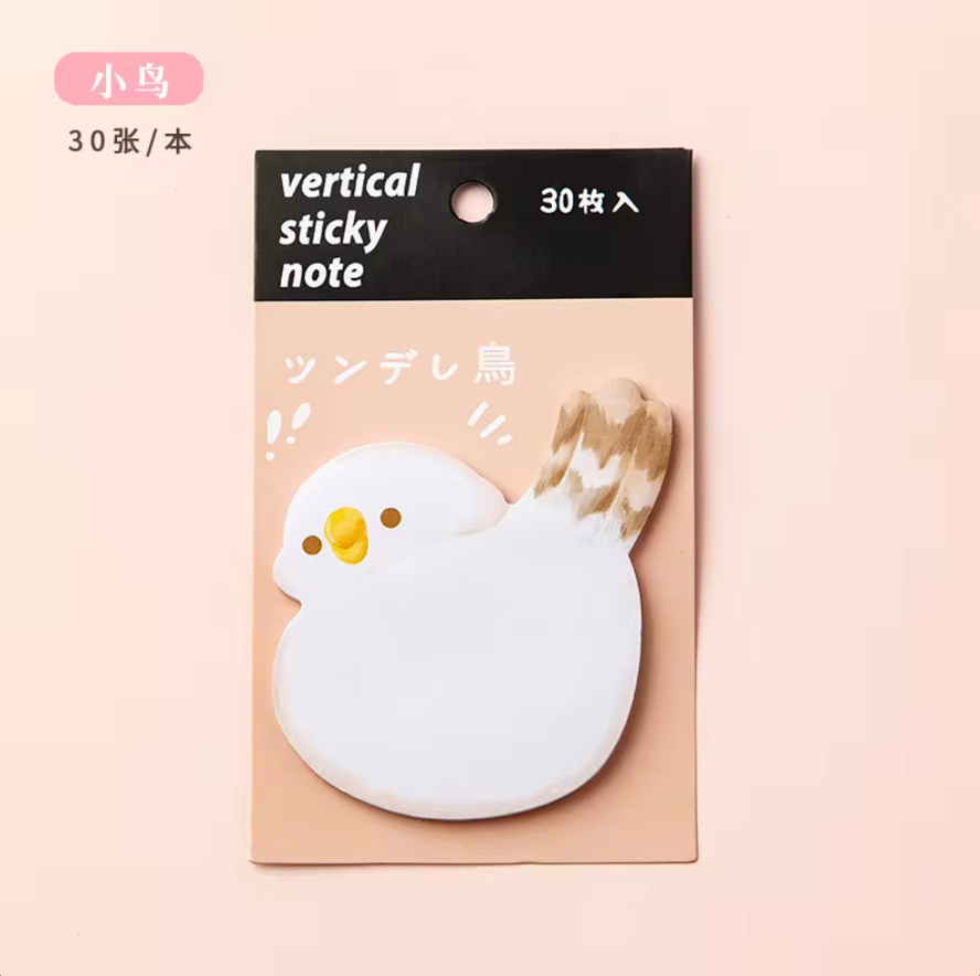 30pieces/pack cute animals sticky note